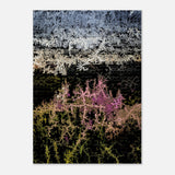 Fractal Wild Flowers Matte Paper Poster