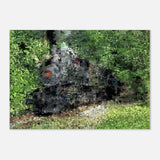 Fractal Steam Locomotive Matte Paper Poster