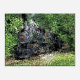 Fractal Steam Locomotive Canvas Print